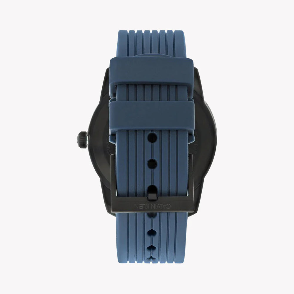 Calvin Klein Men's Black/Blue Watch | K8r114vn by i-watch