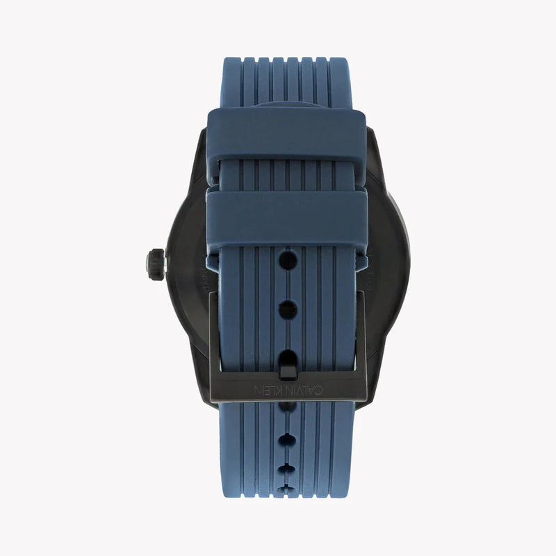 Calvin Klein Men's Black/Blue Watch | K8r114vn by i-watch
