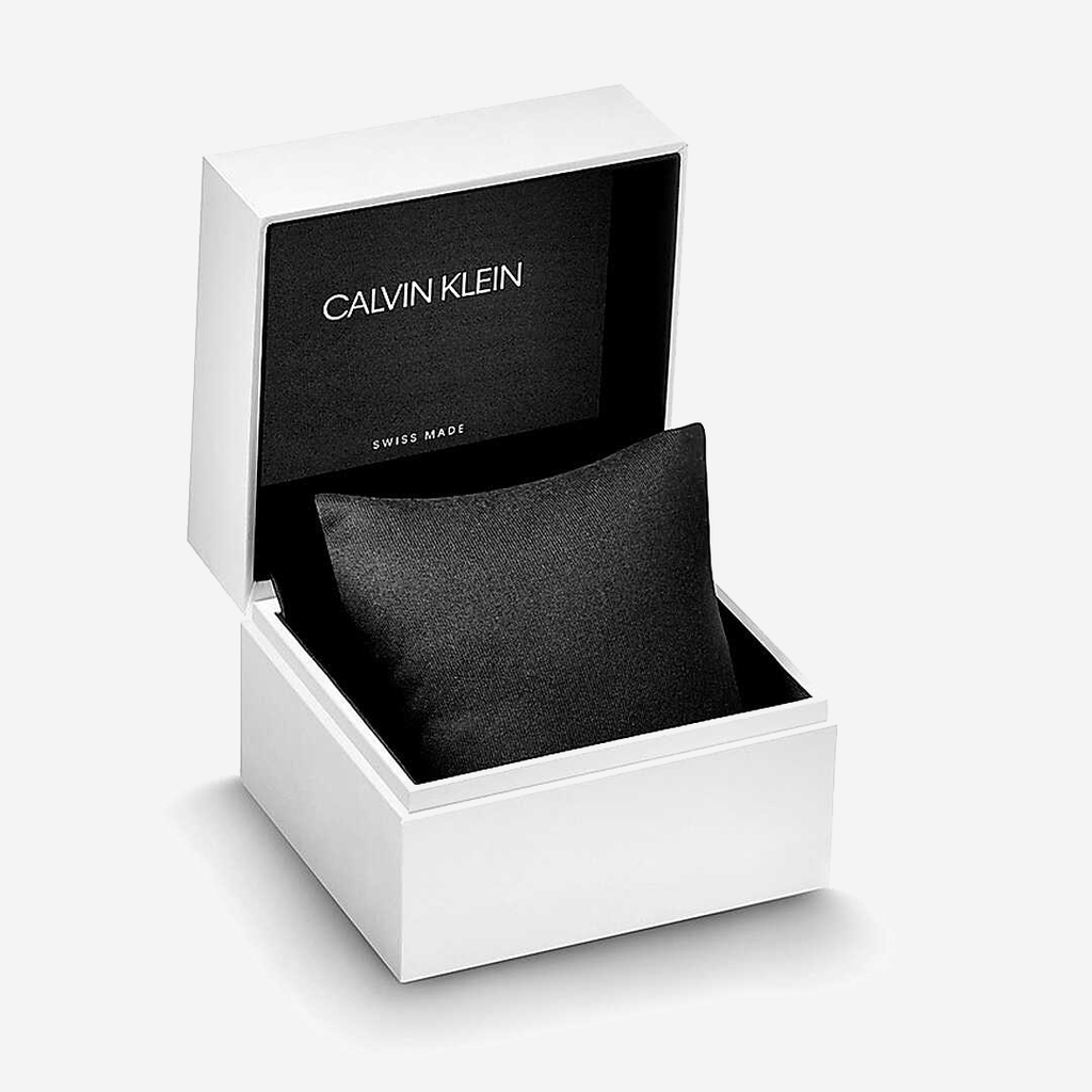 Ck Calvin Klein Women's Silver/Blue Quartz Watch | K8w3114n