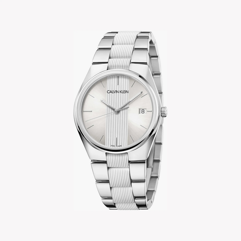 Ck Calvin Klein Men's Silver Watch | K9e211k6 by i-watch