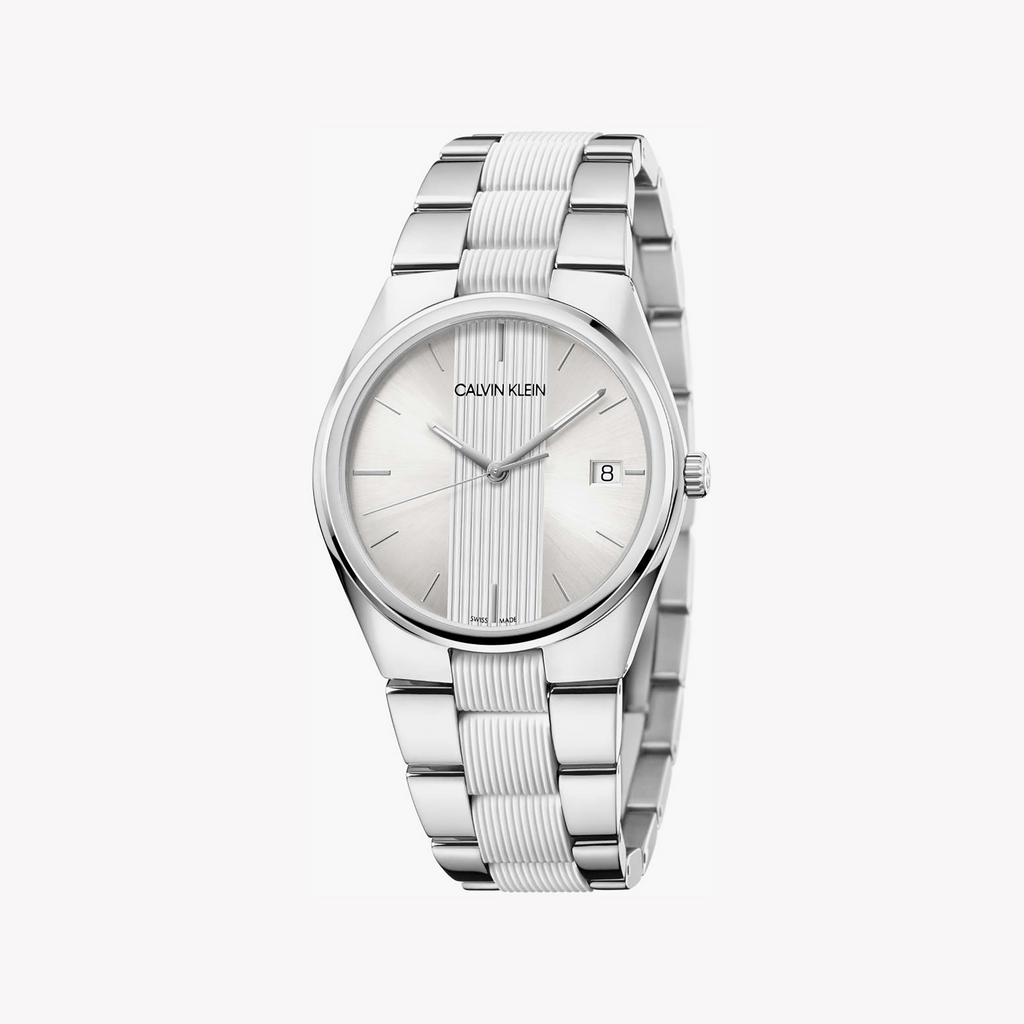 Ck Calvin Klein Men's Silver Watch | K9e211k6