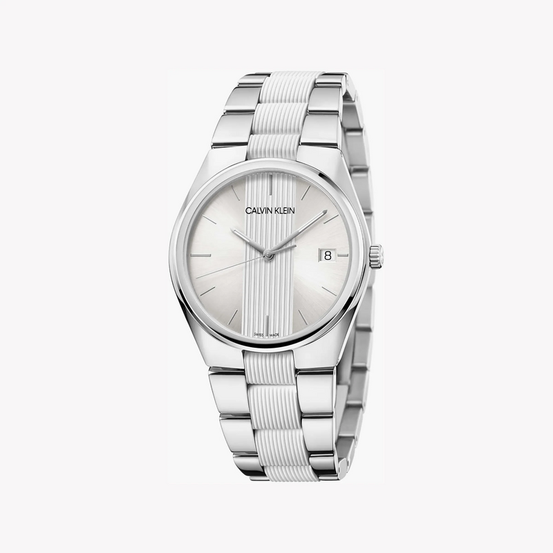 Ck Calvin Klein Men's Silver Watch | K9e211k6 by i-watch