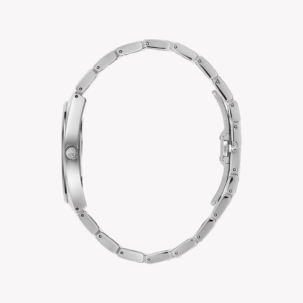 CK Calvin Klein Women's Stainless Steel Watch, Silver | K9E231K6