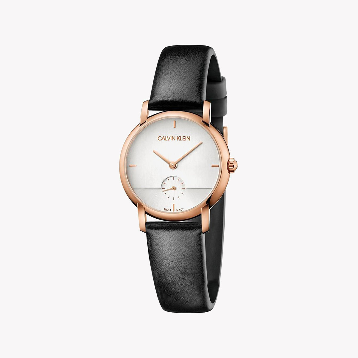 CK Calvin Klein Women's Rose Gold, Leather | Model K9H2Y6C6