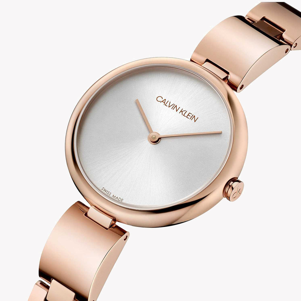 CK Calvin Klein Women's Rose Gold Watch, Stainless Steel | K9U23646