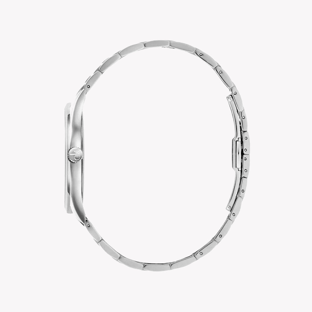 CK Calvin Klein Men's Stainless Steel Black Dial Watch KAM21141