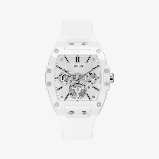 GUESS WATCH GW0203G2 - MODERN WHITE SILICONE TIMEPIECE-i-Watch