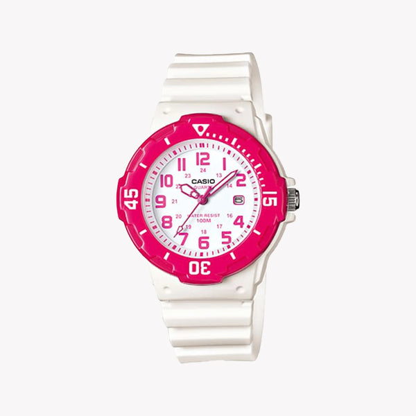 Casio Lrw-200h-4bvdf Adventure Time - Women's Sporty Chic White Resin Digital Watch by i-watch