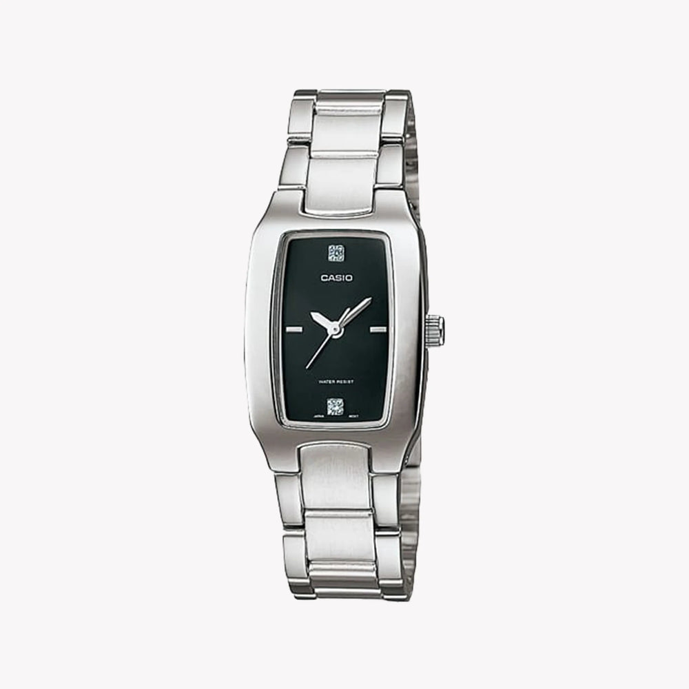 Casio Ltp-1165a-1c2df - Elegantly Sporty Women's Watch With Stunning Silver Finish by i-watch