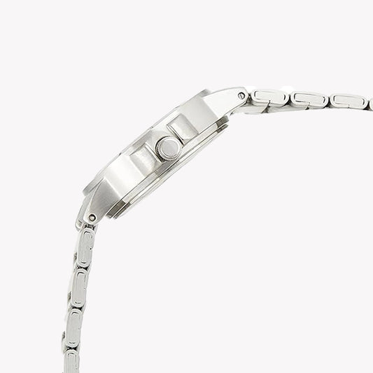 CASIO Women's Silver Stainless Steel Watch, Blue Dial | LTP-1177PA-2ADF