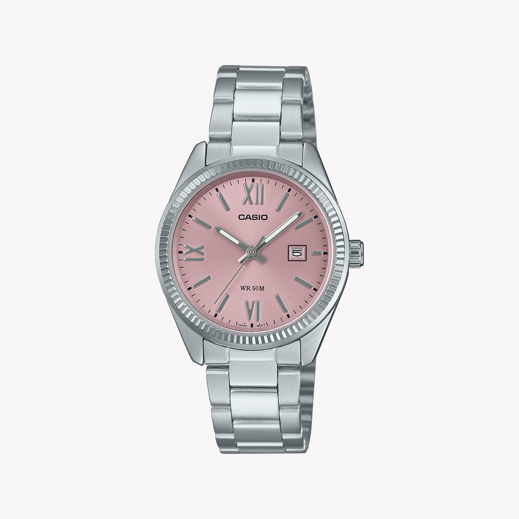 Casio Women's Silver Metal Watch | Ltp-1302dd-4a1vdf