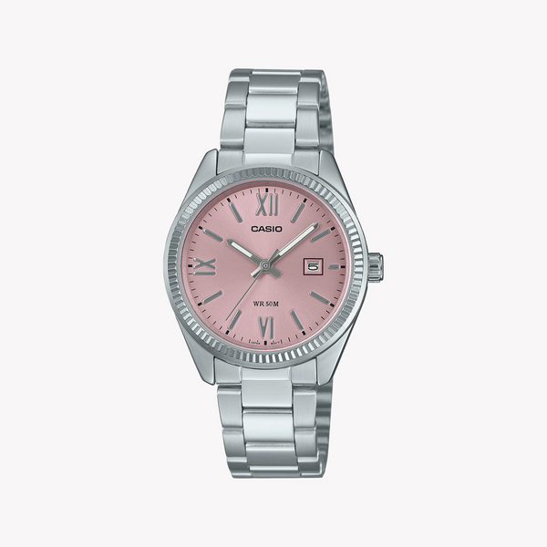 Casio Women's Silver Metal Watch | Ltp-1302dd-4a1vdf