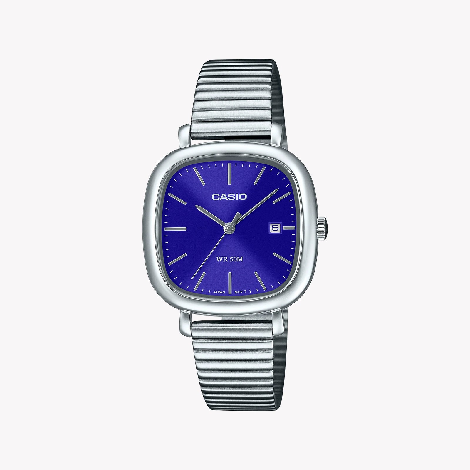 CASIO Women's Stainless Steel Blue Dial Watch | LTP-B166D-2AVEF by i-watch