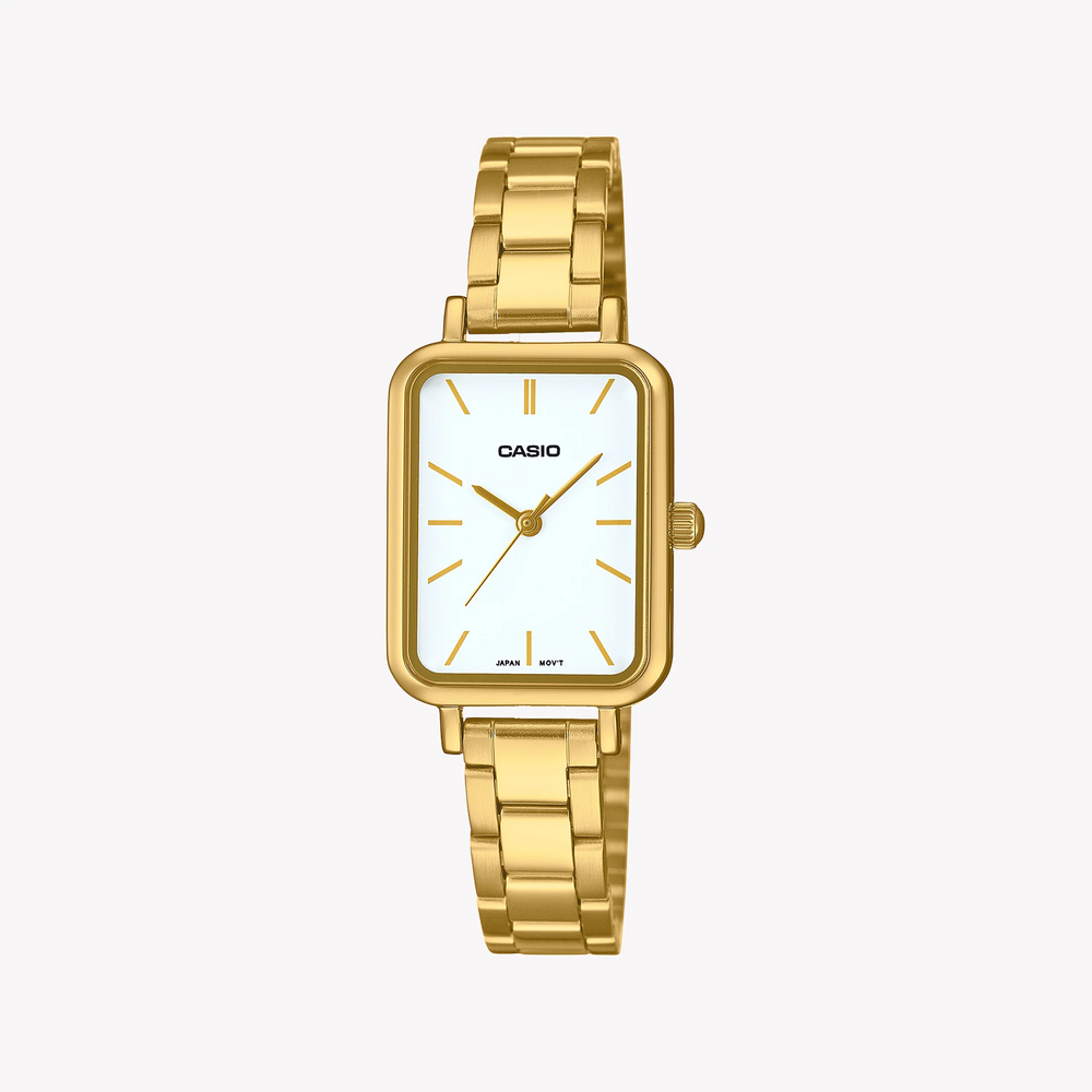 Casio Women's Gold Stainless Steel Watch | Ltp-V009g-7eudf by i-watch
