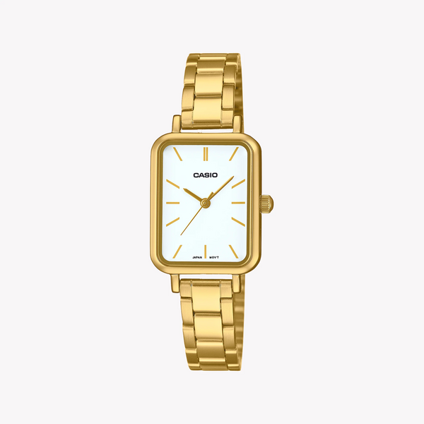 Casio Women's Gold Stainless Steel Watch | Ltp-V009g-7eudf by i-watch