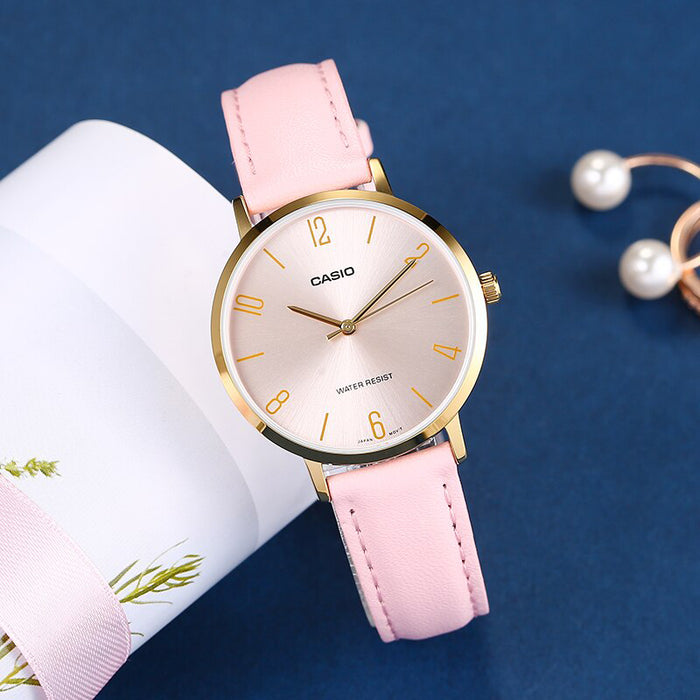 CASIO ANALOG WOMEN WATCH LTP-VT01GL-4BUDF