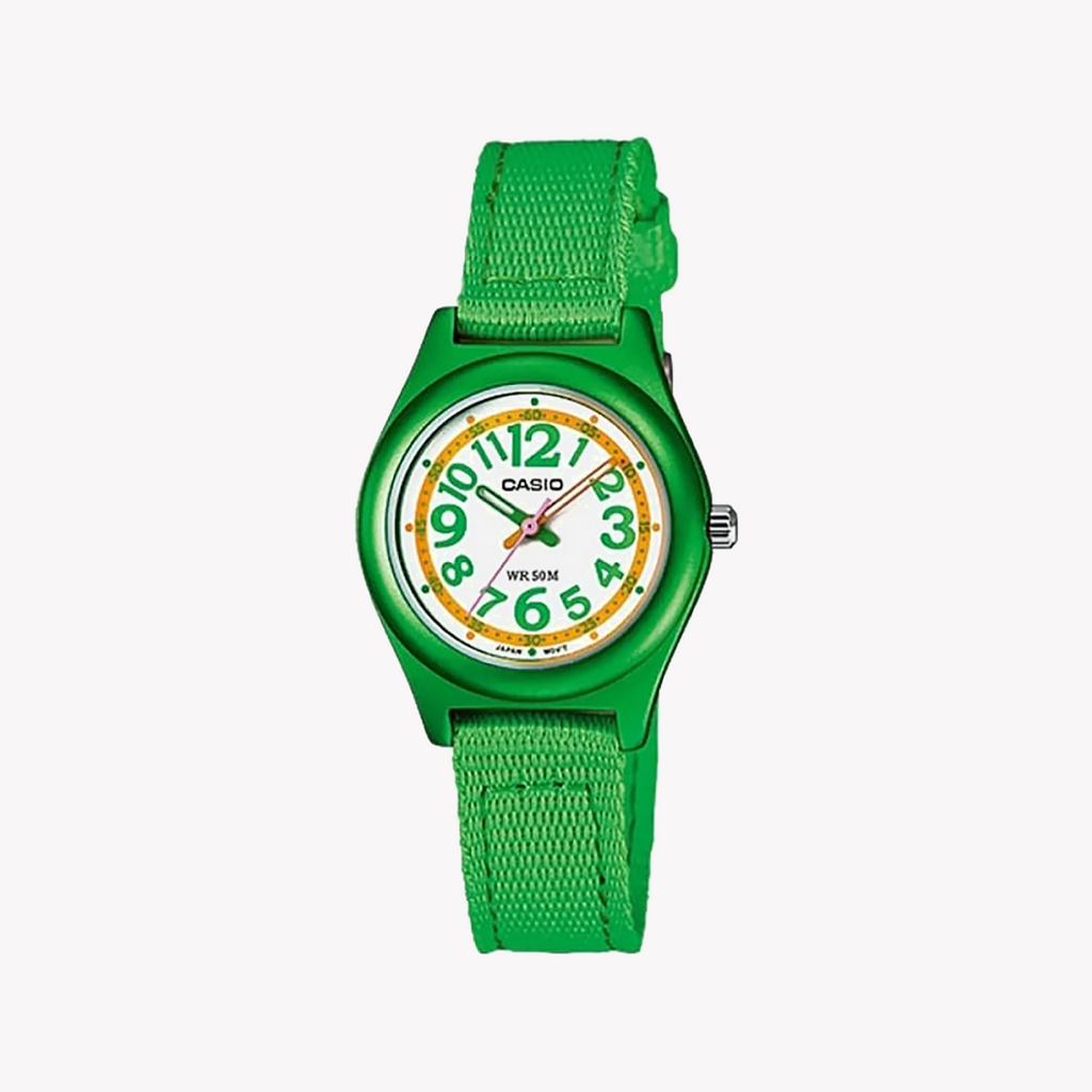 Casio Kids' Green Aluminium Watch | Ltr-19b-3bvdf