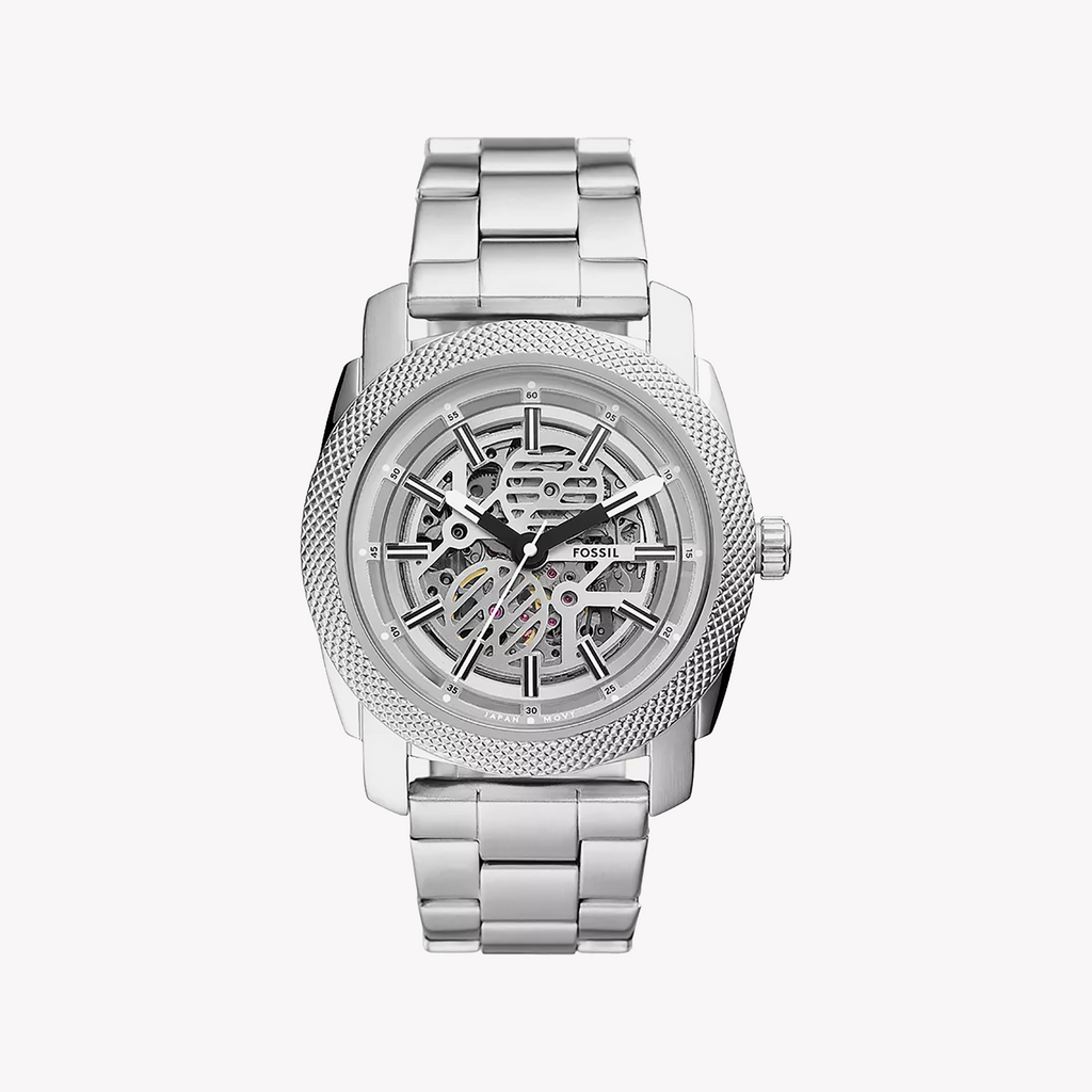 Fossil Men's Silver Stainless Steel Watch | Me3252