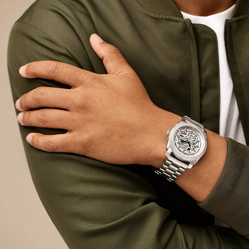 Fossil Men's Silver Stainless Steel Watch | Me3252 by i-watch