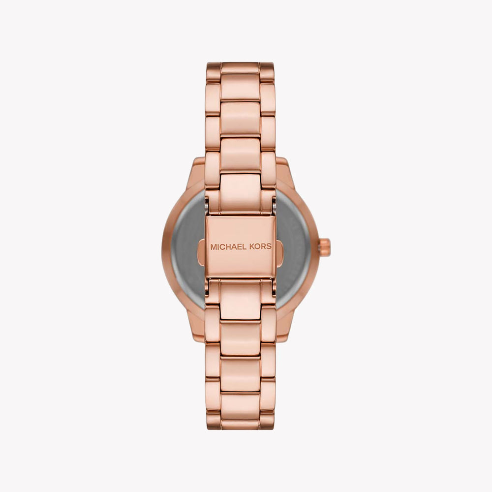 Michael Kors Women's Tibby Three-Hand Rose Gold-Tone Stainless Steel Watch 34mm and Bracelet Gift Set