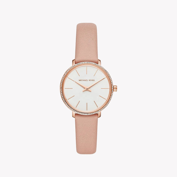 Michael Kors Women's Pink Leather Watch | MK2803 by i-watch