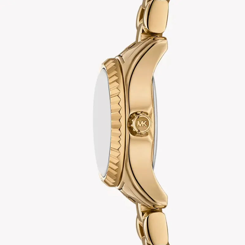 Michael Kors Women's Gold Stainless Steel Watch, Gold Dial | Mk4862