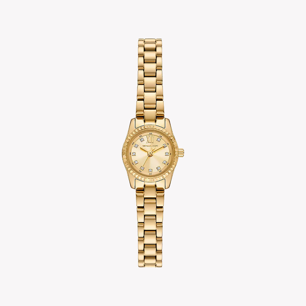 Michael Kors Women's Gold Stainless Steel Watch, Gold Dial | Mk4862