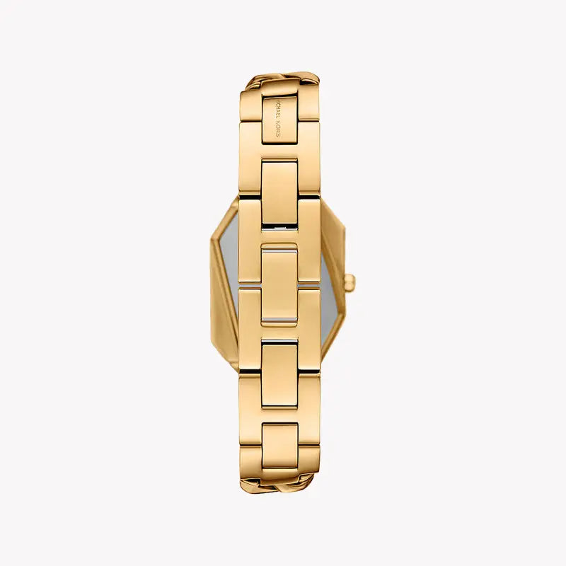 Michael Kors Women's Gold Stainless Steel Watch, Gold Dial | Mk4878