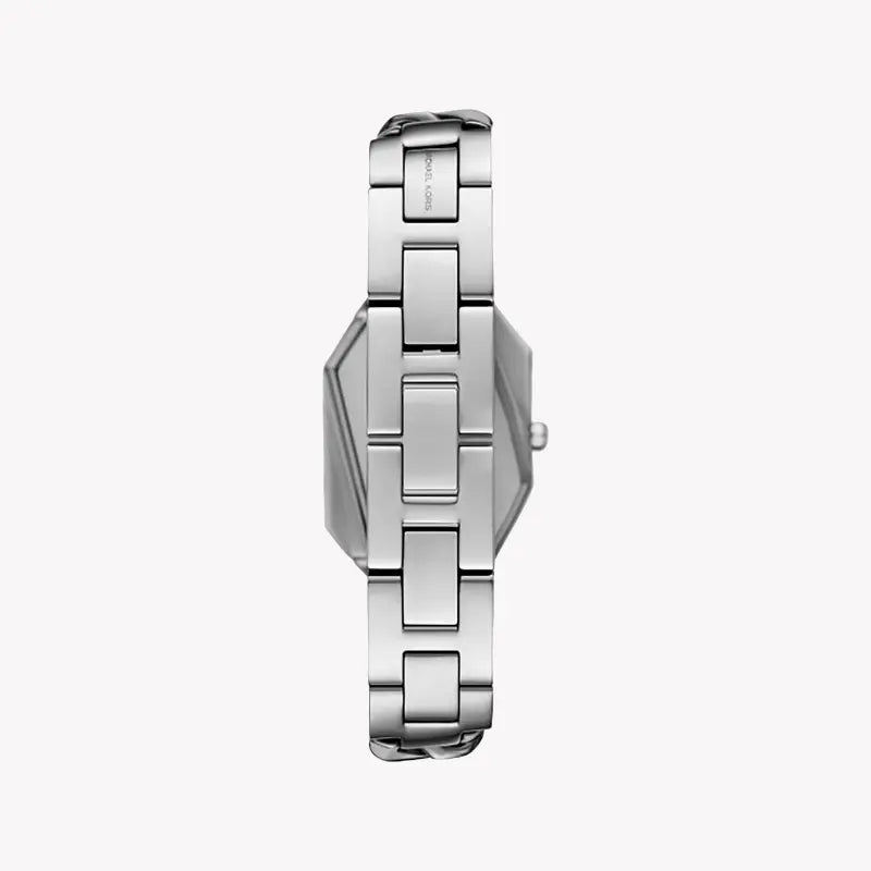 Michael Kors Women's Silver & Black Watch, Stainless Steel | Mk4879