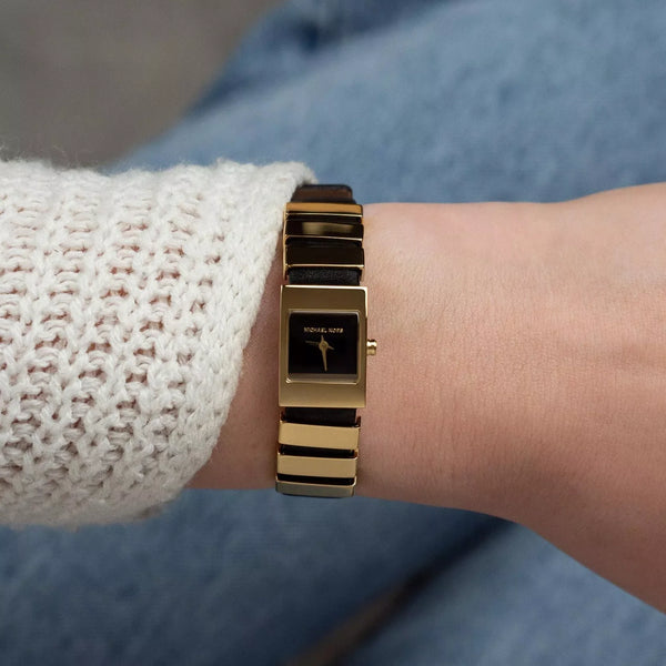 Michael Kors Women's Black/Gold Watch | Mk4887 by i-watch