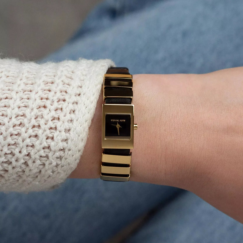 Michael Kors Women's Black/Gold Watch | Mk4887 by i-watch