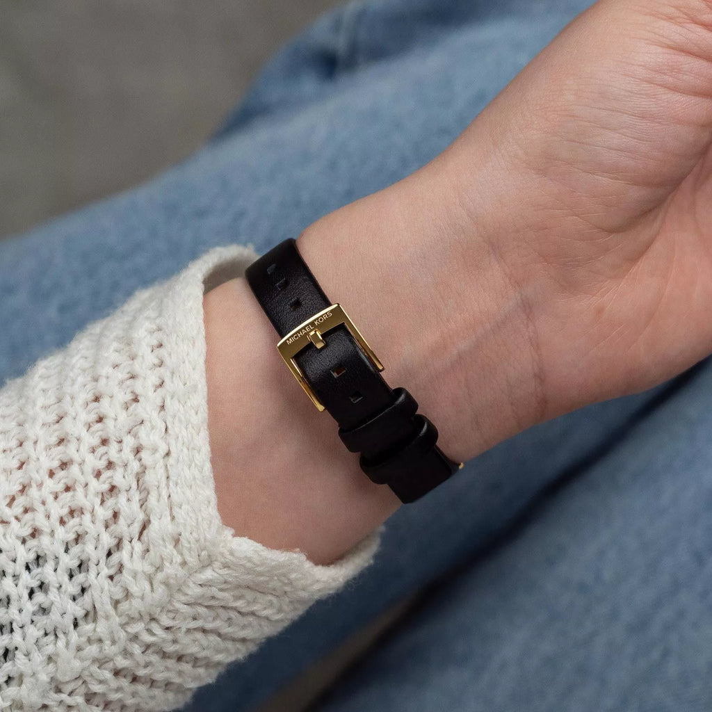 Michael Kors Women's Black/Gold Watch | Mk4887