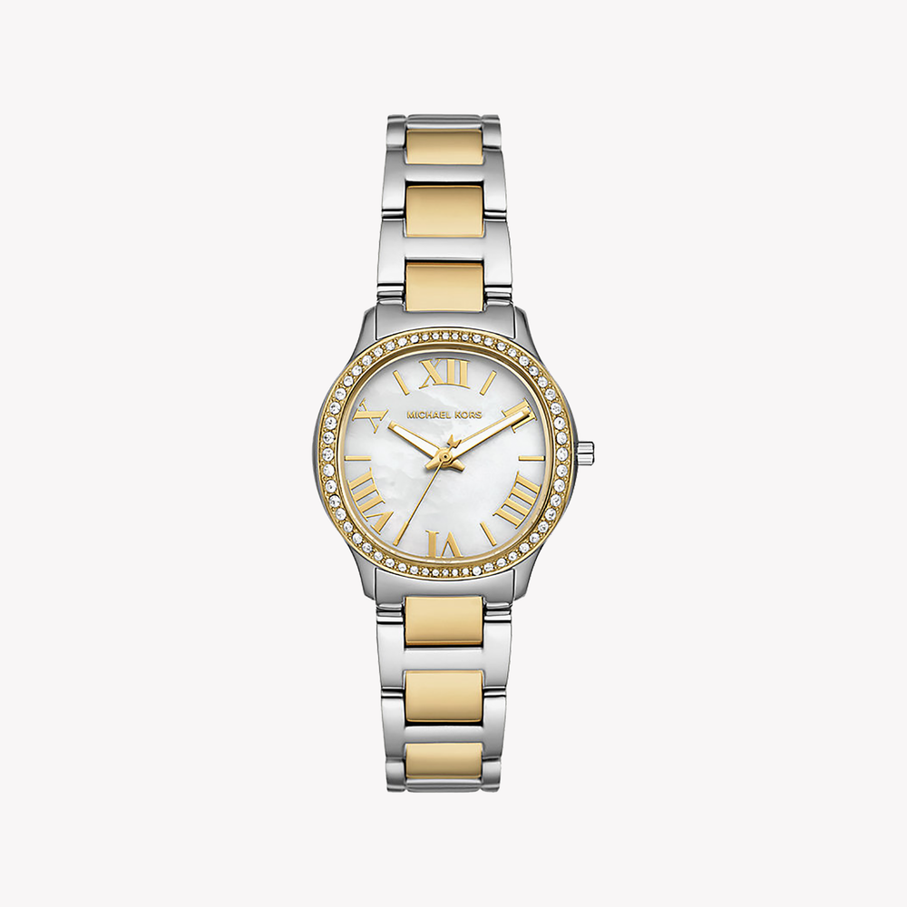 Mini Sage Pavé Two-Tone Watch