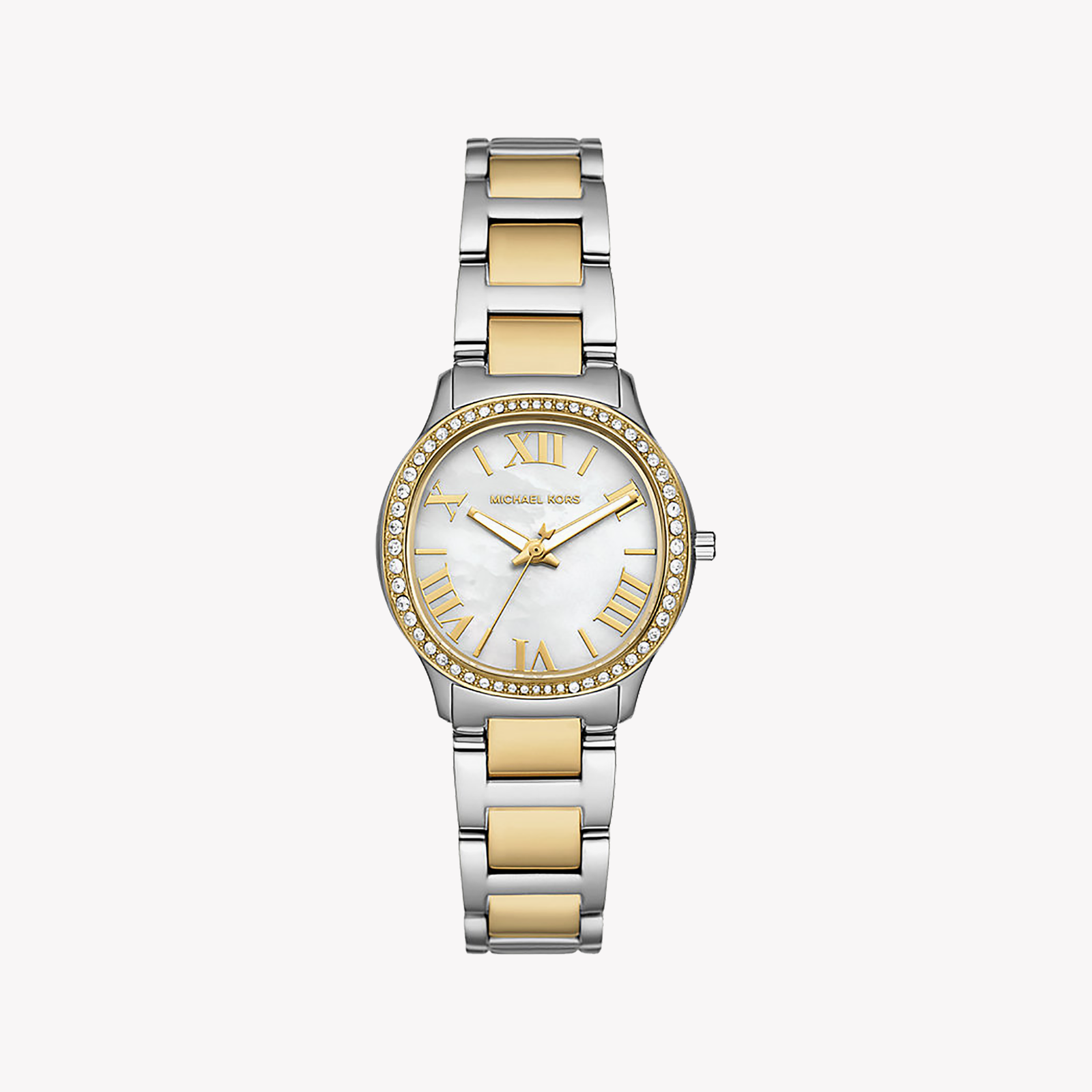 Mini Sage Pavé Two-Tone Watch