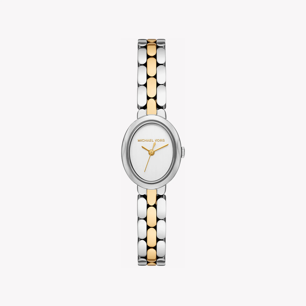 MICHAEL KORS Women's Stainless Steel Silver & Gold Watch | MK4956 by i-watch