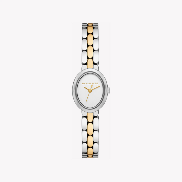 MICHAEL KORS Women's Stainless Steel Silver & Gold Watch | MK4956 by i-watch