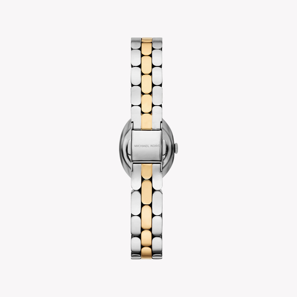 MICHAEL KORS Women's Stainless Steel Silver & Gold Watch | MK4956
