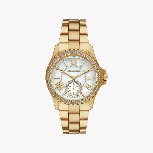 Michael Kors Women's Gold Watch, White Dial | Mk7401 by i-watch