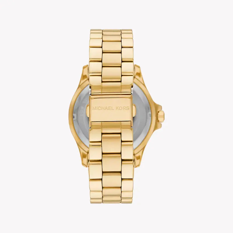 Michael Kors Women's Gold Watch, White Dial | Mk7401