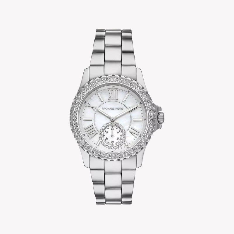 Michael Kors Women's Silver Stainless Steel Watch, Silver Dial | Mk7403 by i-watch