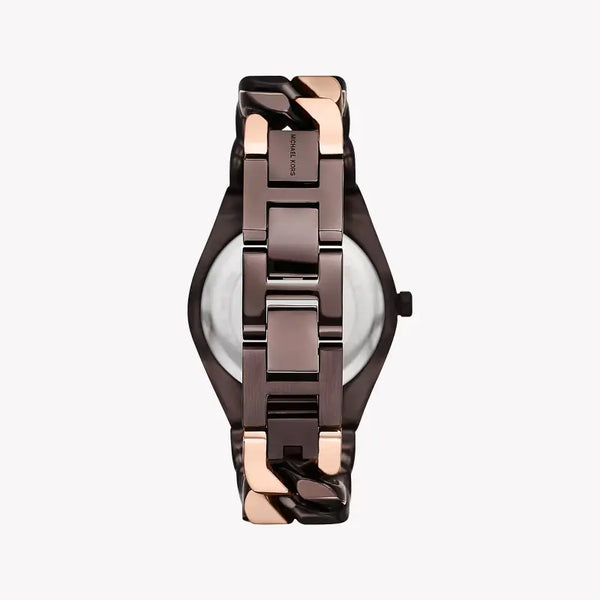 Michael Kors Women's Rose Gold & Dark Brown Watch | Mk7501 by i-watch
