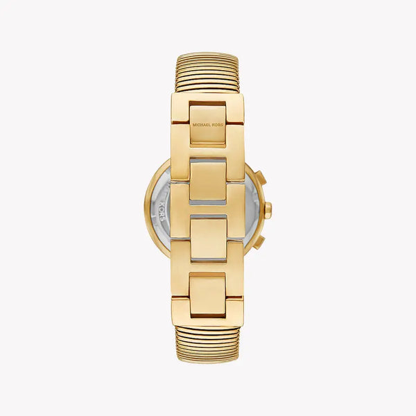 Michael Kors Women's Gold Stainless Steel Watch, Beige Dial | Mk7525 by i-watch