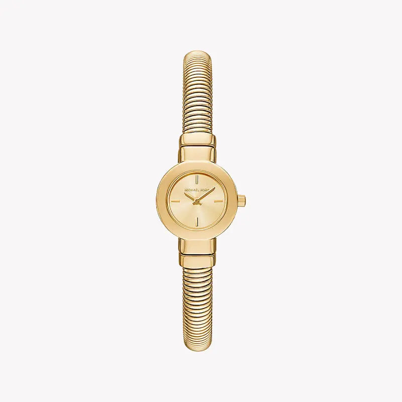 Michael Kors Women's Gold Watch, Beige Dial | Mk7527