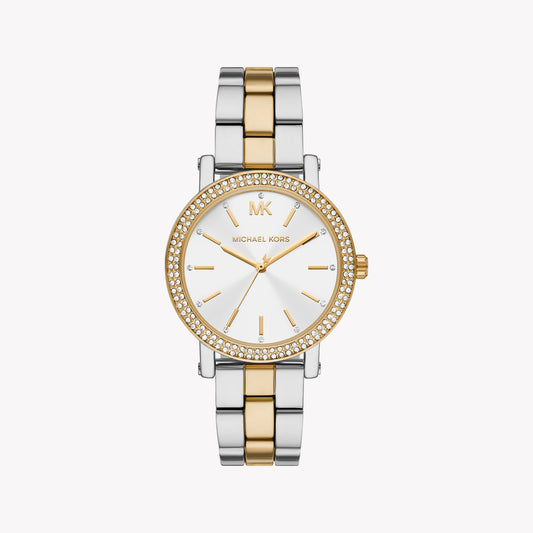 Michael Kors Women's Silver/Gold Watch | Mk7550
