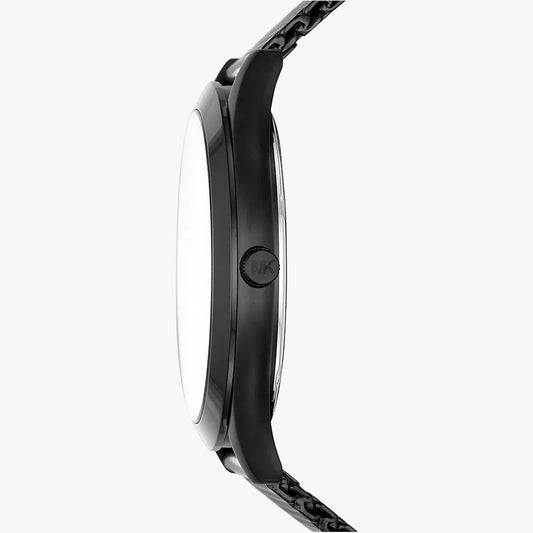 Michael Kors Men's Black Stainless Steel Watch Mk8607