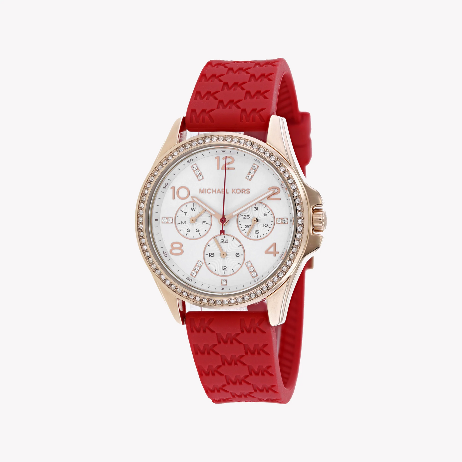 Michael Kors Women's Rose Gold/Red Watch | Mko1005 by i-watch