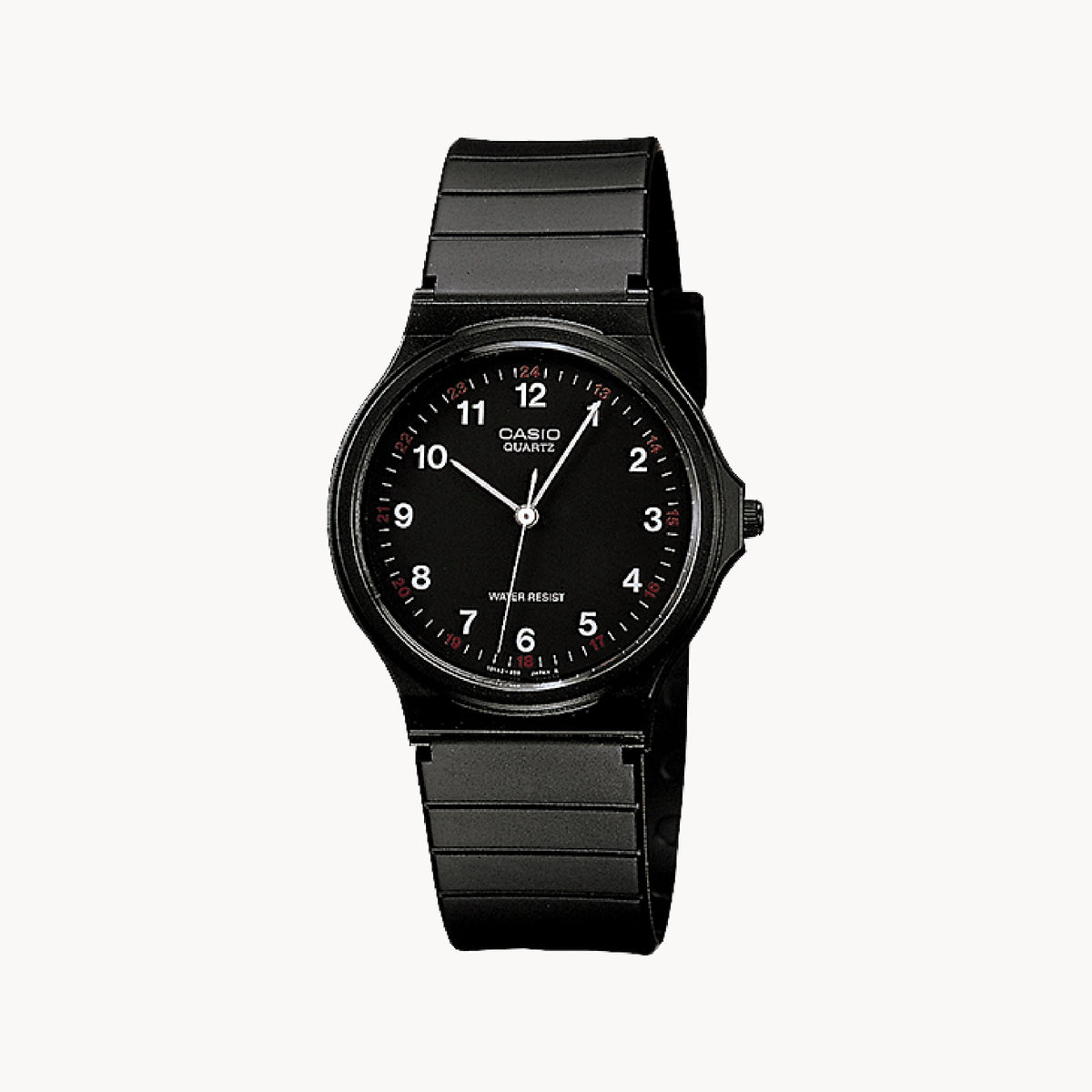 CASIO Women's Black Resin Watch | MQ-24-1BLLEG