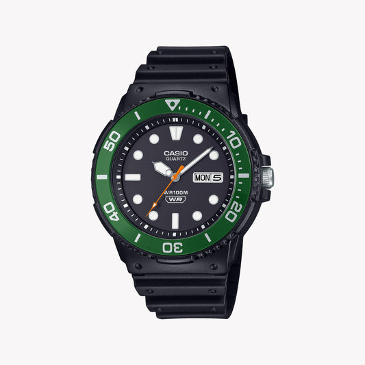 Casio Men's Black Resin Watch, Durable & Water-Resistant | Mrw-230h-1e3vdf