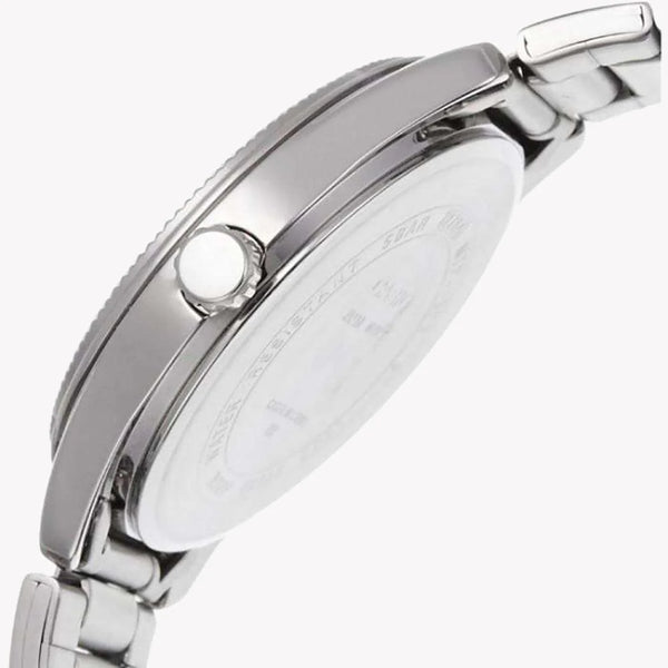 Casio Mtp-1302d-7a1vdf - Elegant Sporty Stainless Steel Men's Watch With White Dial & Date Function by i-watch