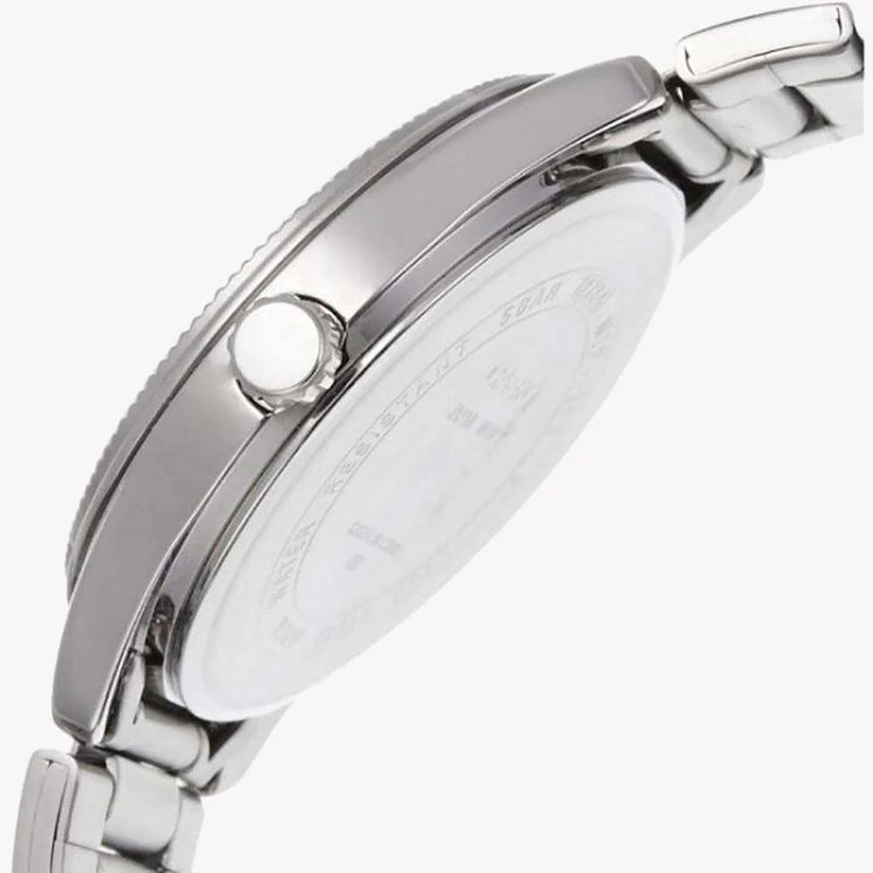 Casio Mtp-1302d-7a1vdf - Elegant Sporty Stainless Steel Men's Watch With White Dial & Date Function by i-watch